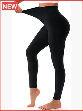 High Waisted Leggings with Tummy Control Non See Through Workout Yoga Pants